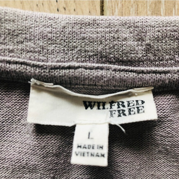 Wilfred Free Light Grey Long Sleeve Top - Picture 4 of 8